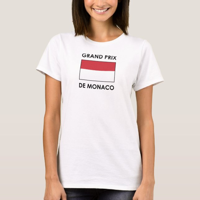 T-shirts Prix grande De Monaco (Frente)