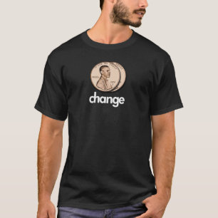 T-SHIRTS PRO MUDANÇA DE OBAMA