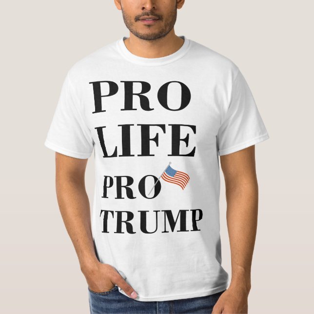 T-shirts Pro trunfo da pro vida (Frente)