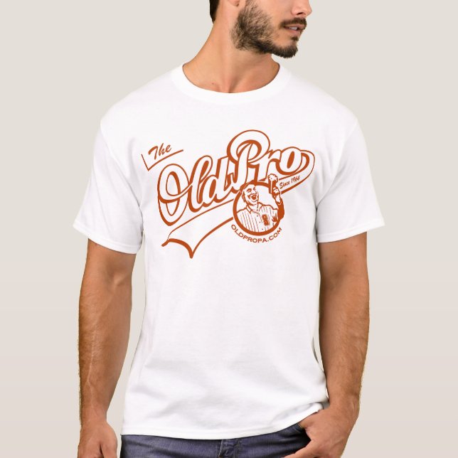 T-shirts Pro velho (impressão cardinal) (Frente)