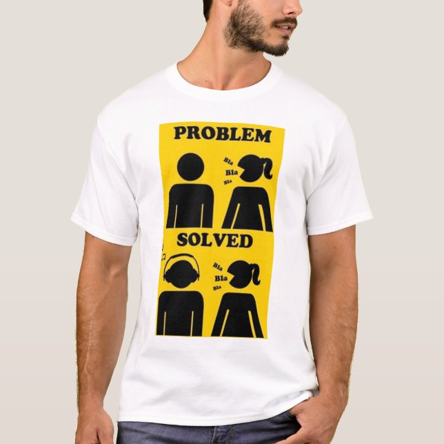 T-shirts Problema resolvido (Frente)