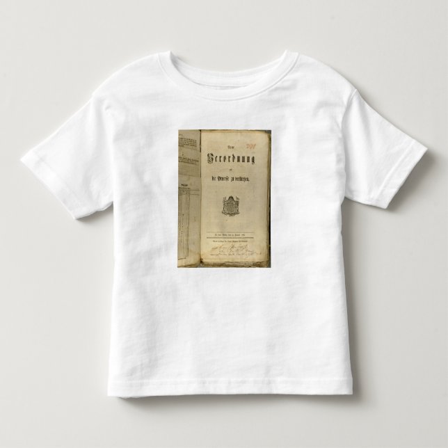 T-shirts Procedimento legal de 1776 (Frente)