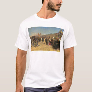 T-shirts Procissão religiosa na província de Kursk