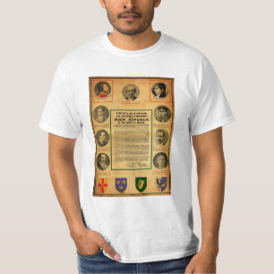 T-shirts Proclamação Irlandesa 1916 Irlanda