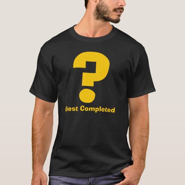 T-shirts ? , Procura terminada (Frente)