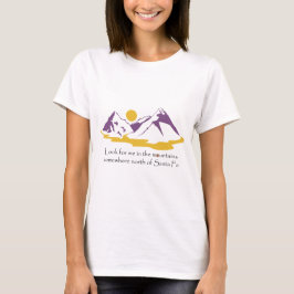 T-shirts Procure-me nas montanhas