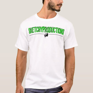 T-shirts Produções esboçado