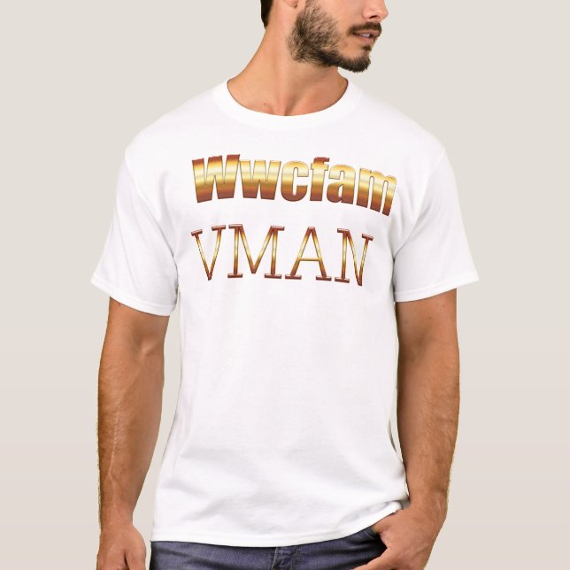 T-shirts produto do wwcfam do vman (Frente)