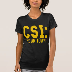 T-shirts Produtos de CUSTOMIZEABLE CSI