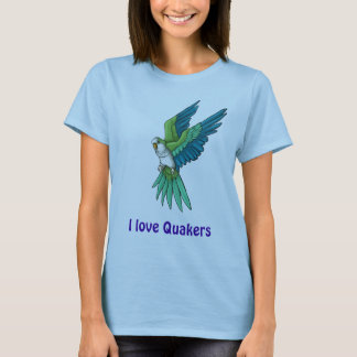 T-shirts Produtos do papagaio do quacre