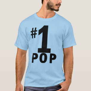 T-shirts Produtos do pop do número um