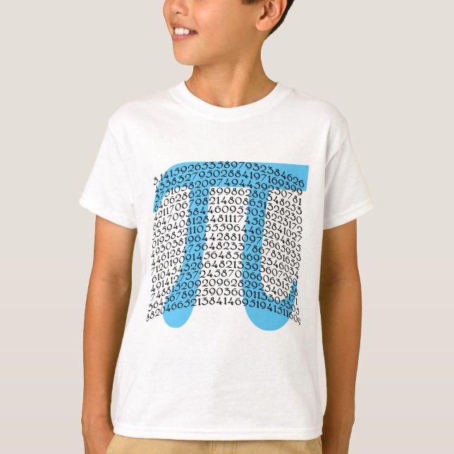 T-shirts Produtos grandes do Pi (Frente)
