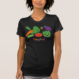 T-shirts Produtos hortícolas felizes