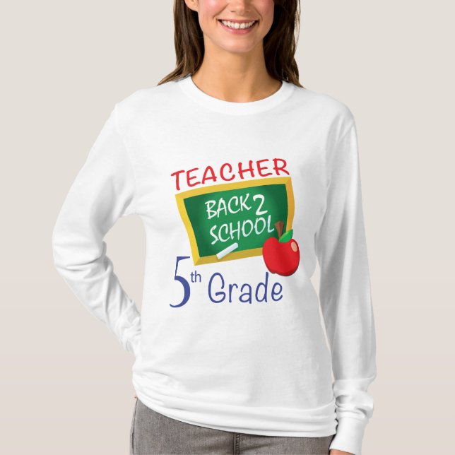 T-shirts Professor de 5 (Frente)
