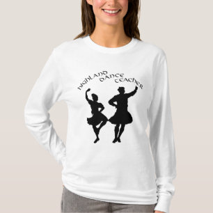 T-shirts Professor de Dança das Terras Altas Escocesas - Si