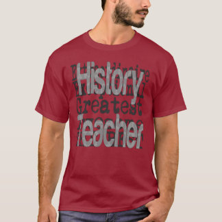T-shirts Professor de História Extraordinário
