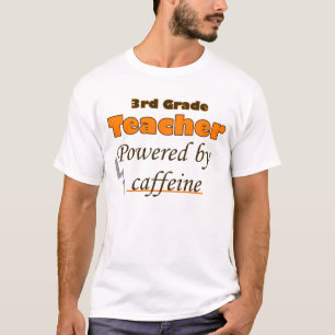 T-shirts Professor do 3º ano com tecnologia de café