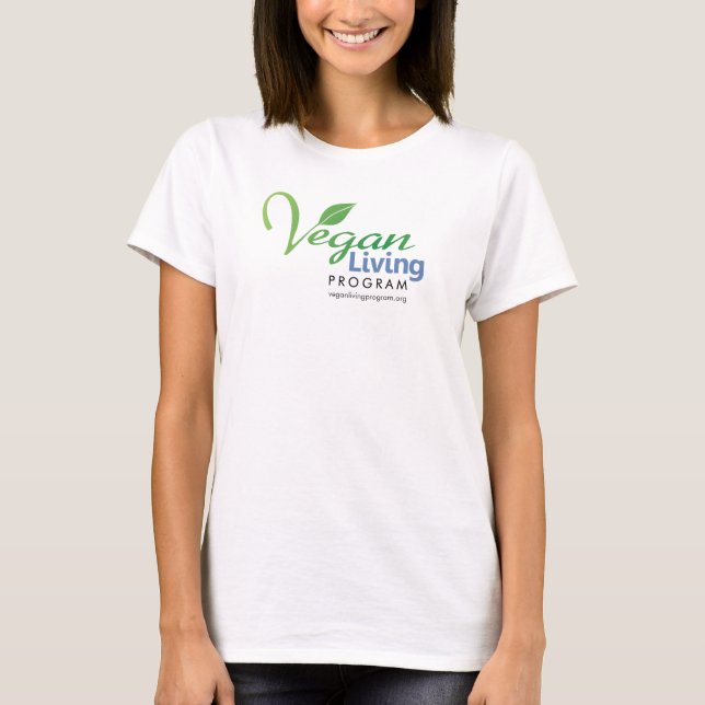 T-shirts Programa Vegan Life: Bella Long Sleeve (Frente)