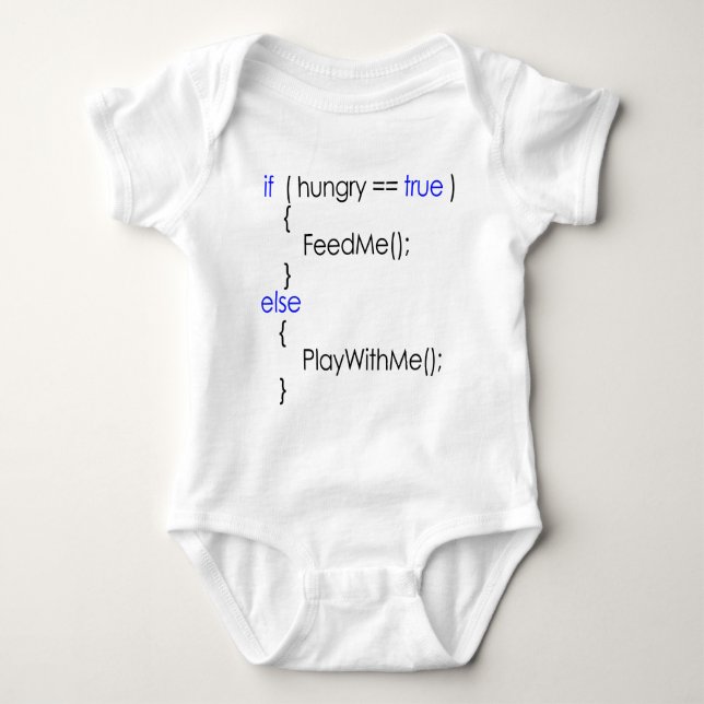 T-shirts Programação de Bebês para Dummies (Frente)