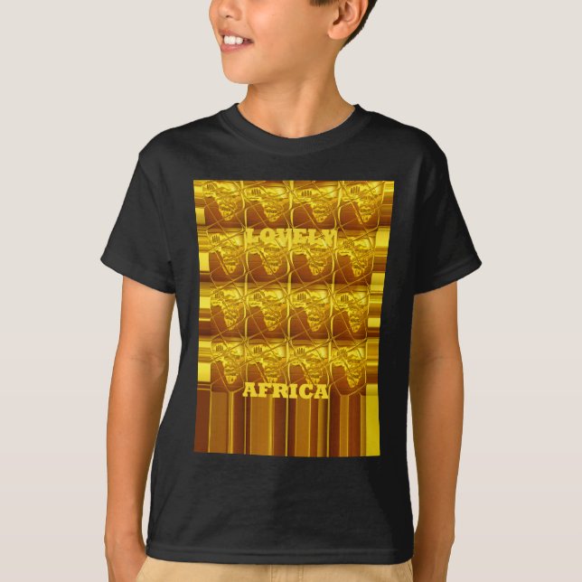T-shirts Promessa de Ouro de África (Frente)