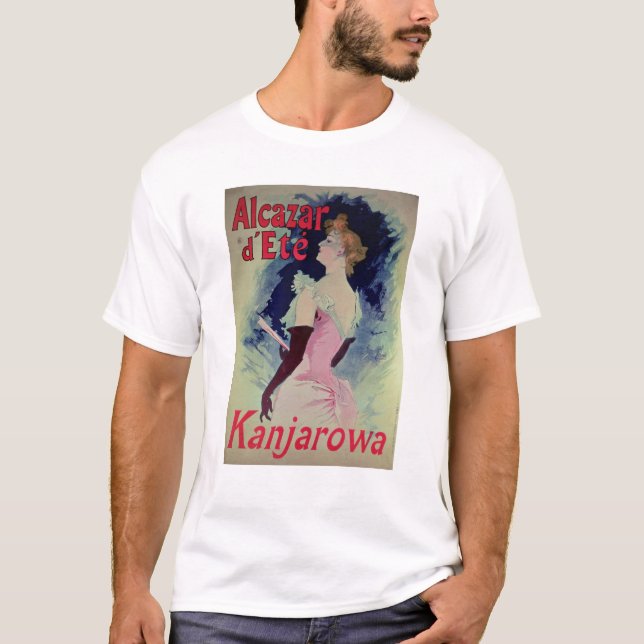 T-shirts Propaganda de poster do "d'Ete Alcazar " (Frente)