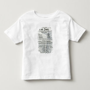 T-shirts Propaganda de poster um desempenho 'de Don Juan