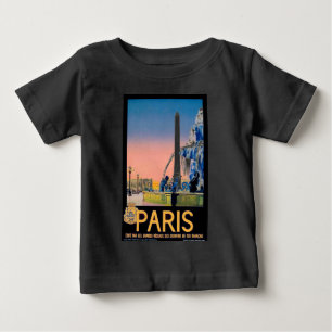 T-shirts Propaganda de Viagem Paris Antiga
