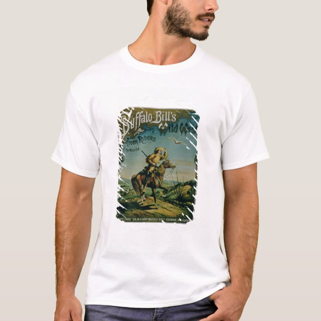T-shirts Propaganda para 'o oeste selvagem e o Co de (Frente)
