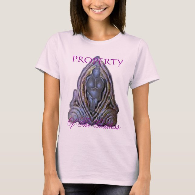 T-shirts PROPRIEDADE DA Deusa- Camisa-T (Frente)