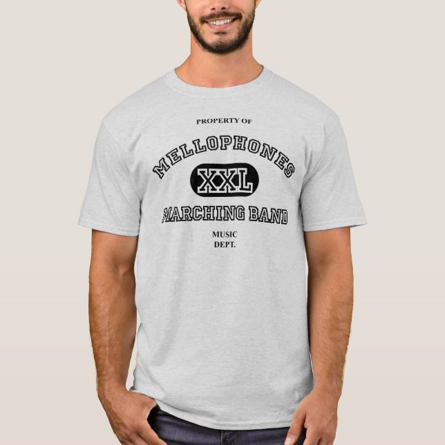 T-shirts Propriedade de Mellophones (Frente)