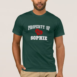 T-shirts Propriedade de Sophie