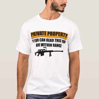 T-shirts Propriedade privada