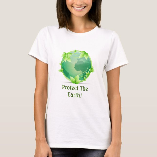T-shirts Proteger a Terra (Frente)