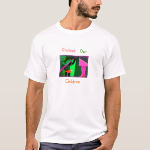 T-shirts "Proteja nossas crianças "