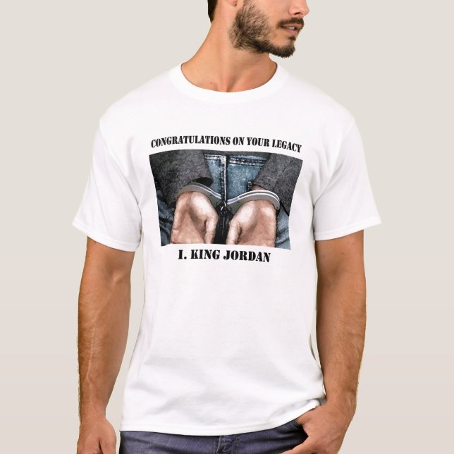 T-shirts protesto de gallaudet (Frente)