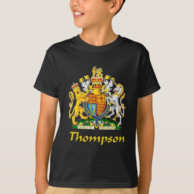 T-shirts Protetor de Thompson de Grâ Bretanha (Frente)