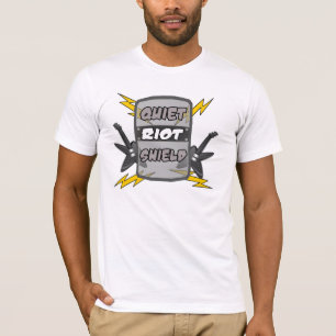 T-shirts Protetor quieto do motim