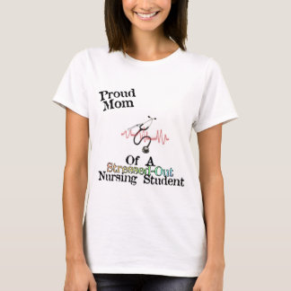 T-shirts ProudMom de um estudante dos cuidados