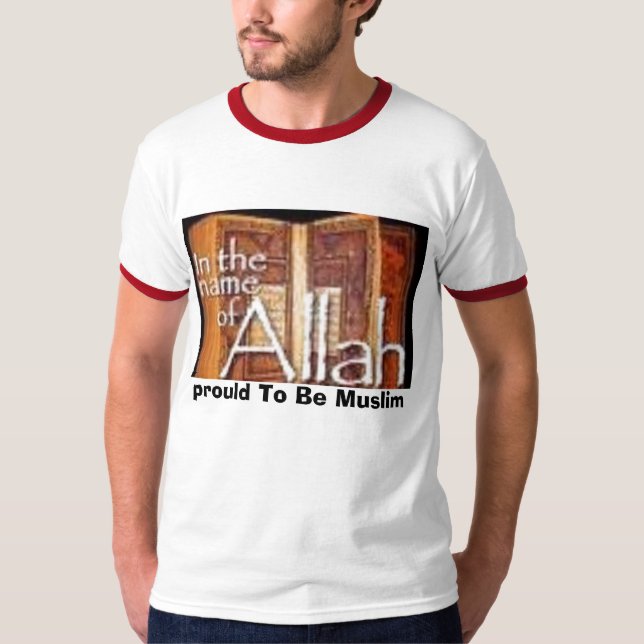 T-shirts prould a ser muçulmano (Frente)