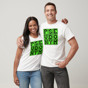 T-shirts Pseudônimo, Alias