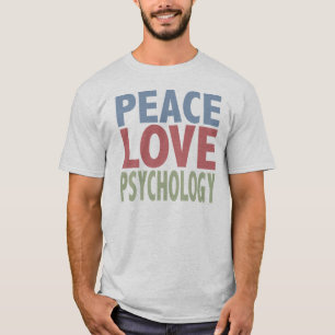 T-shirts Psicologia do amor da paz