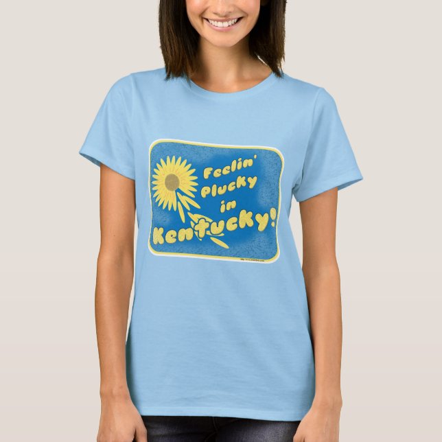 T-shirts Psortudo em Kentucky Funny Southern State Motto (Frente)