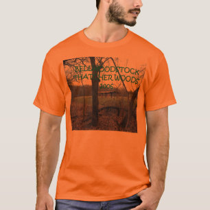 T-shirts Psychadelic T alaranjado