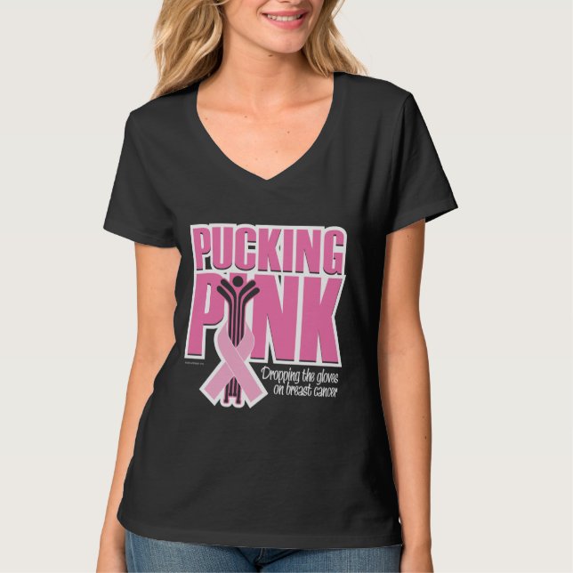 T-shirts Pucking Pink (Hóquei) (Frente)