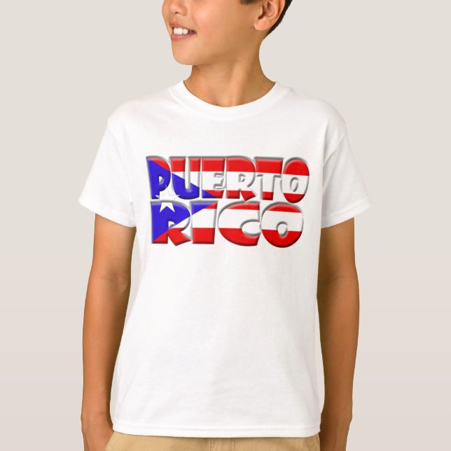 T-shirts Puerto Rico (Frente)