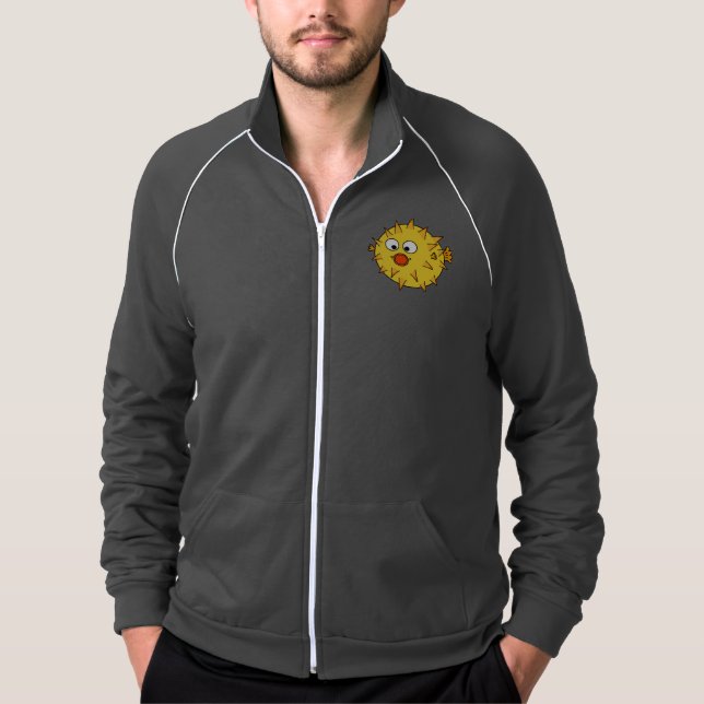 T-shirts Pufferfish Amarelo (Frente)