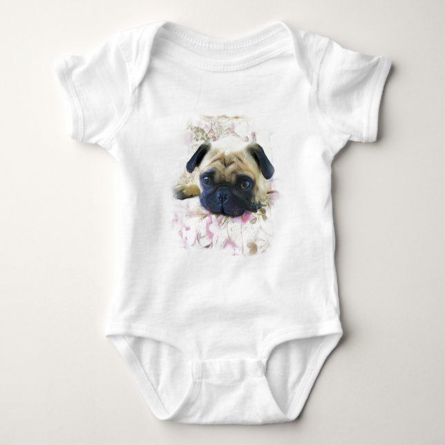 T-shirts Pug (Frente)