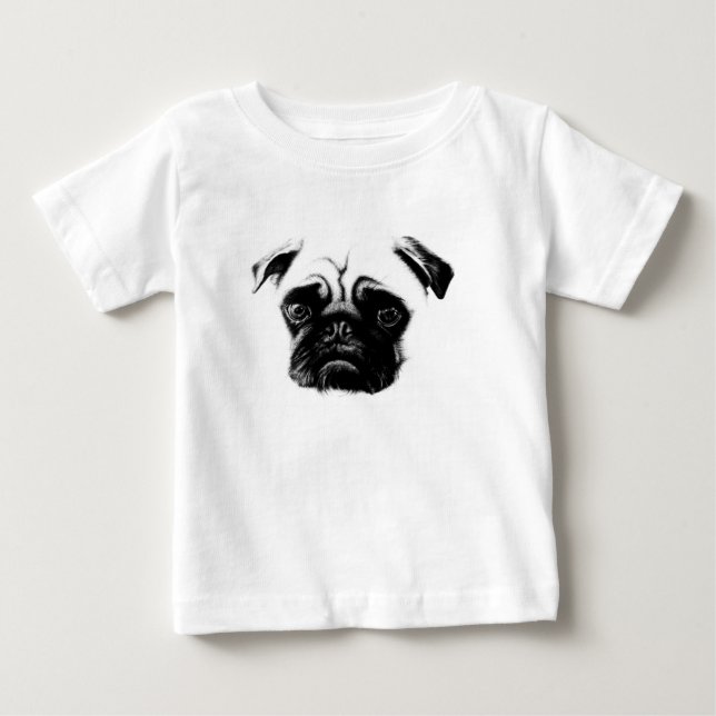 T-shirts pug+camiseta (Frente)