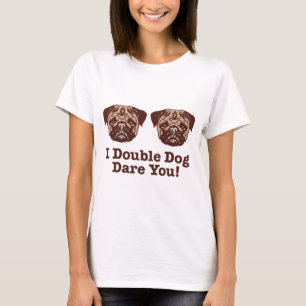 T-shirts Pug engraçado