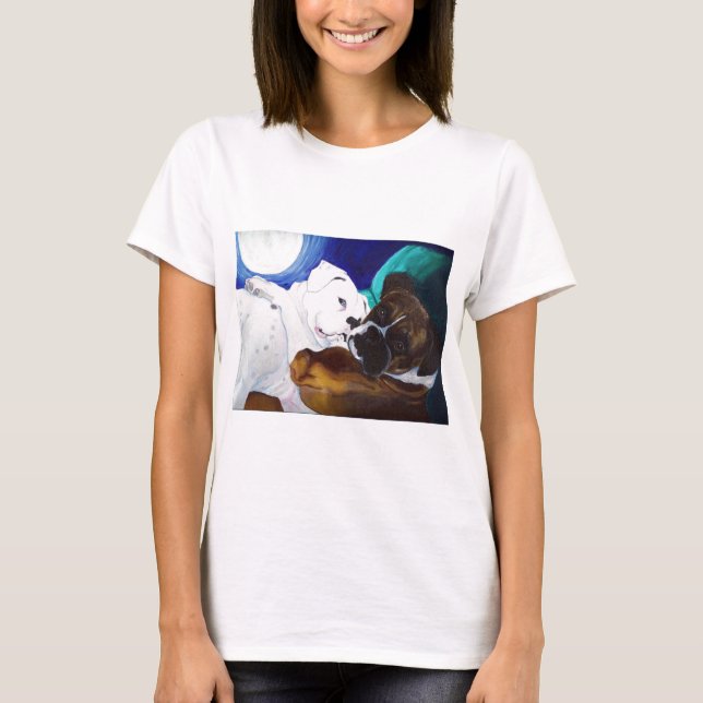 T-shirts Pugilistas rebentados (Frente)